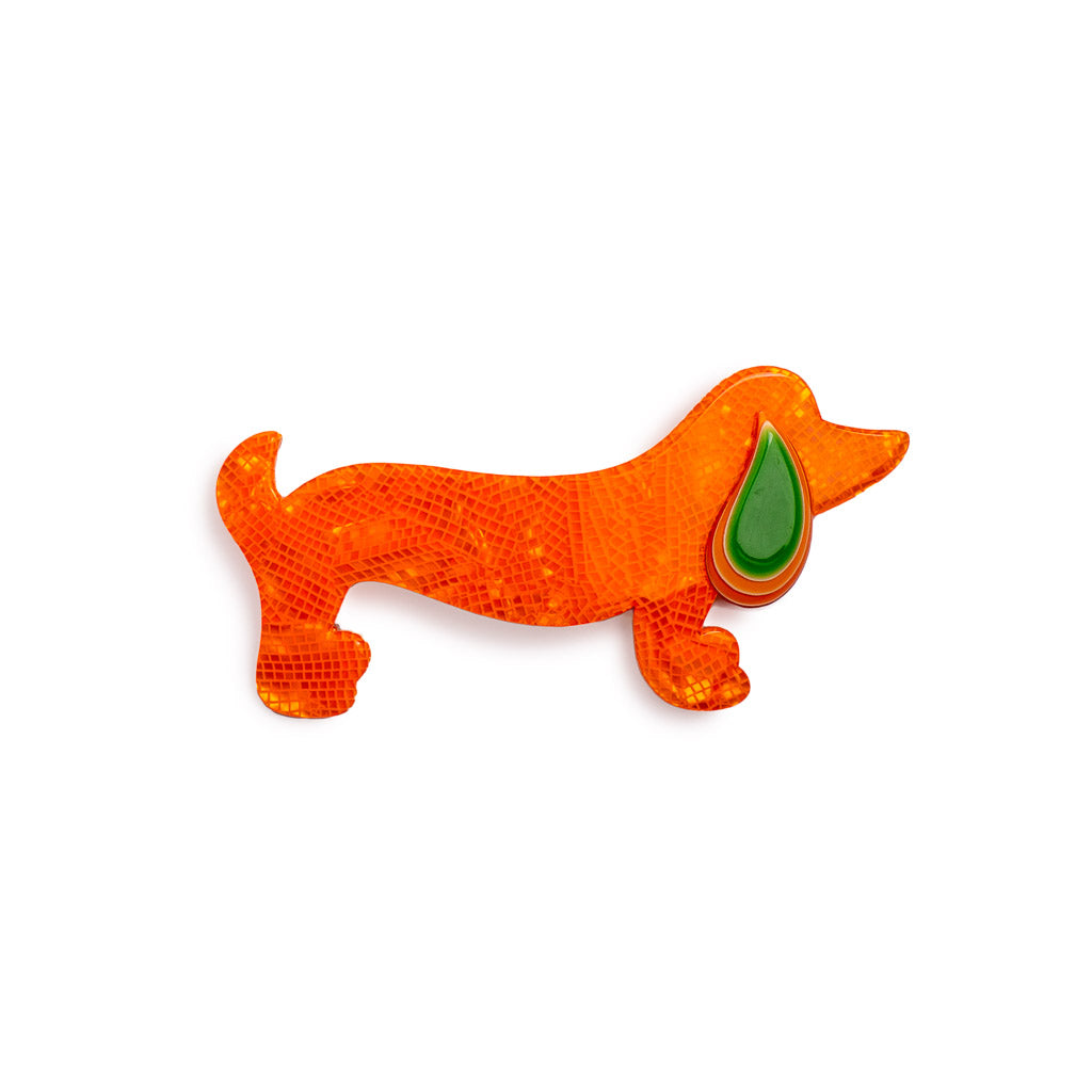 Dog brooch shop