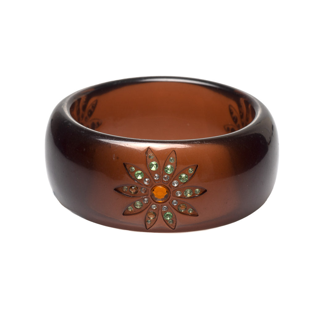 Flower design discount bangles