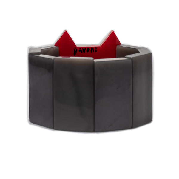 Vintage Jewellery Australia French Pavone Stretch Cat Bracelet Signed