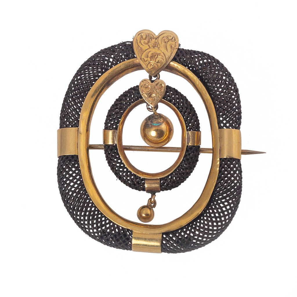 Mourning brooch store