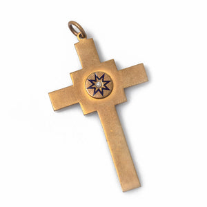 Antique Victorian Cross Pendant