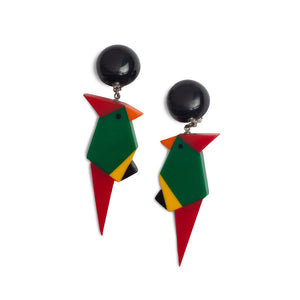 Buy Vintage Earrings Online - French Parrot Jewellery Front View
