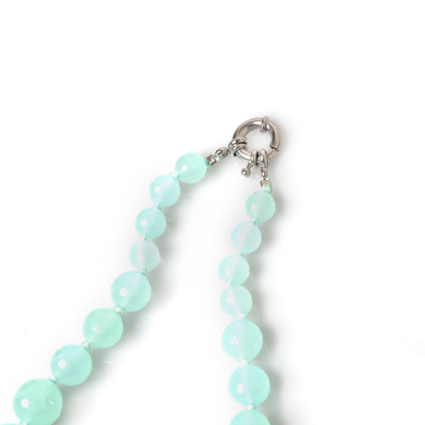 Modern Night Jade Quartz Necklace from Vintage Jewellery Australia