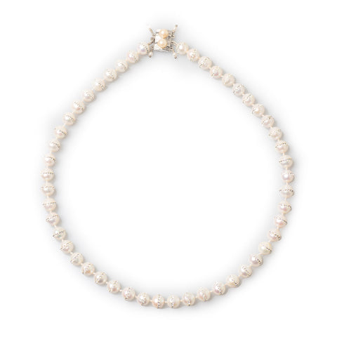 Buy Unique Pearl Swarovski Necklace from Vintage Jewellery Australia