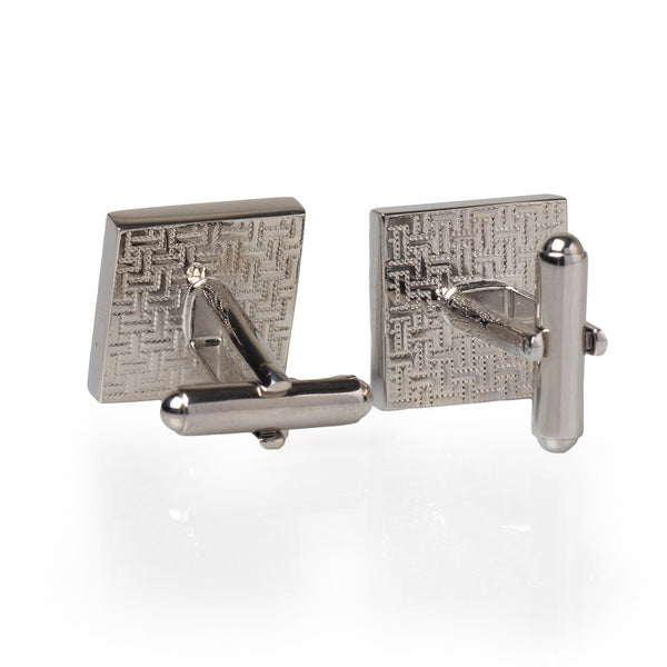 Cufflinks - Art Deco Style With Mother of Pearl Design T Bar