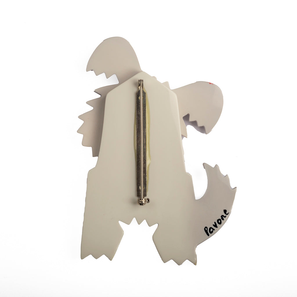 Pavone Chien Bobby the Dog Brooch Vintage Jewellery Australia Online Vintage Antique Jewellery